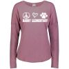 3077 Ladies' Extra Soft Tri-Blend Longsleeve Thumbnail