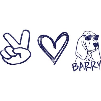 GLT86 BLUE GLITTER Thumbnail